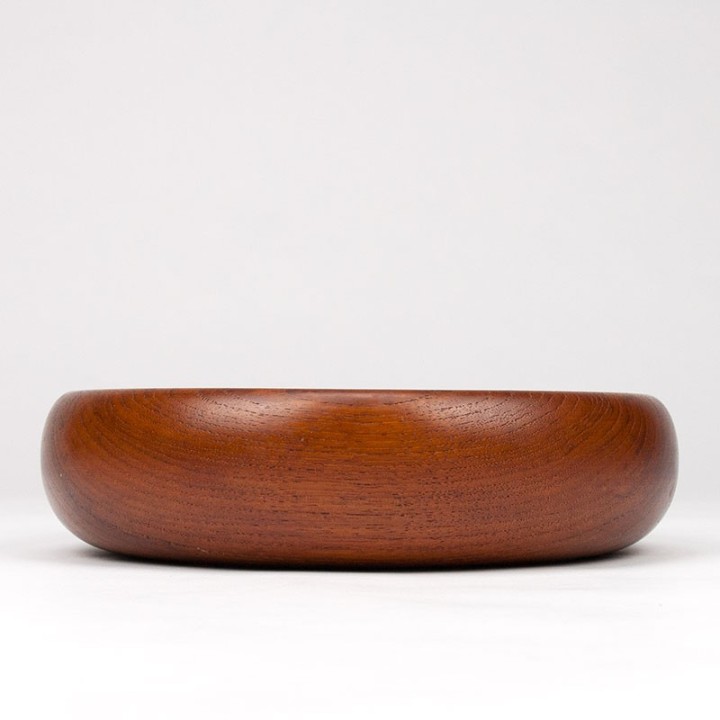 Serveerschaal Deens vintage Mid-Century teak