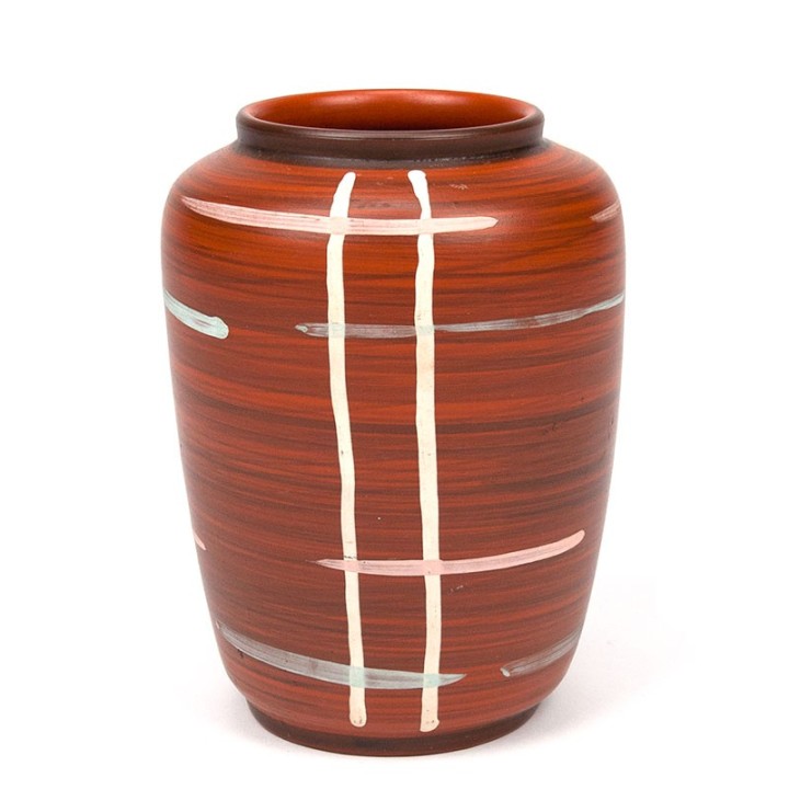 Wekara German vintage earthenware vase