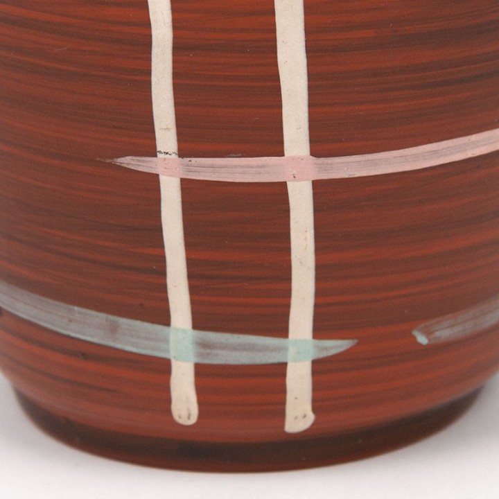 Wekara German vintage earthenware vase