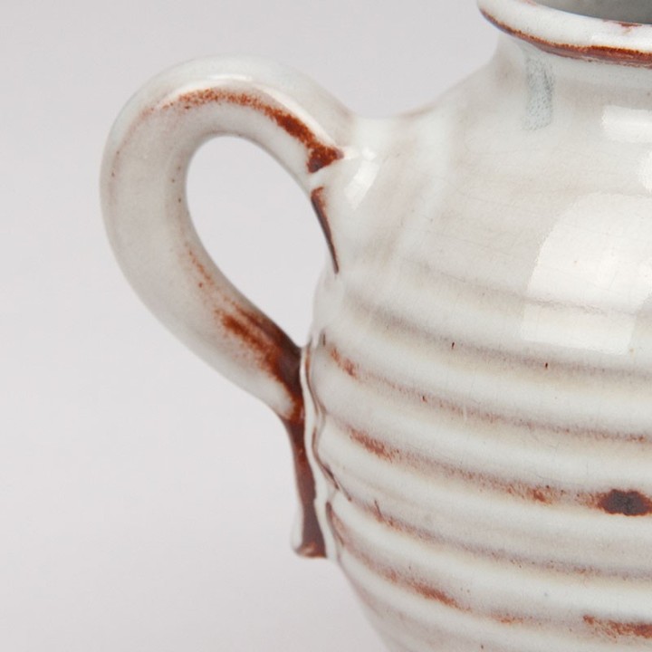 Early model vintage Mobach can model vase