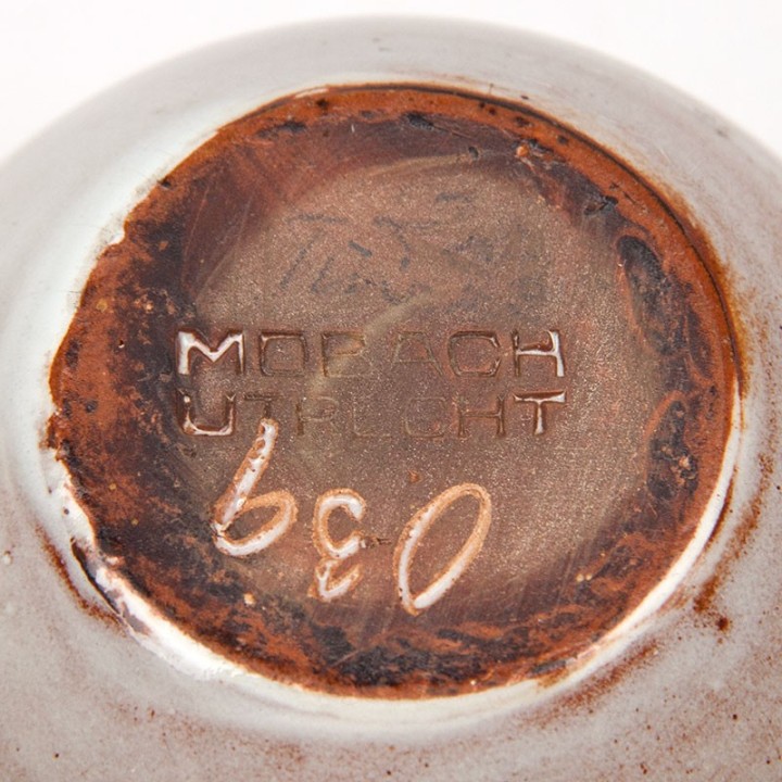 Early model vintage Mobach can model vase