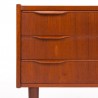 Danish Mid-Century chest of drawers vintage small model