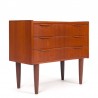 Danish Mid-Century chest of drawers vintage small model