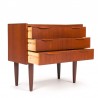 Danish Mid-Century chest of drawers vintage small model
