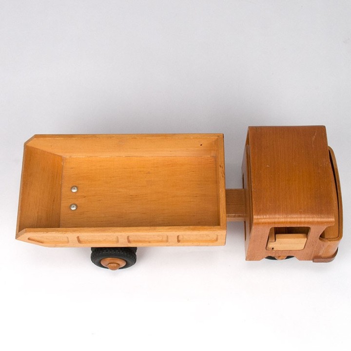 Friedrich Fröbel Werdau vintage dump truck