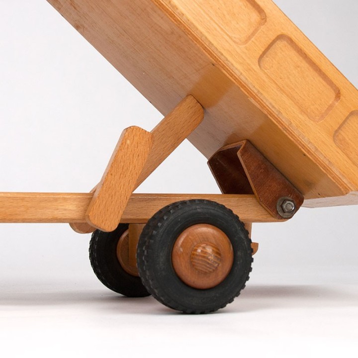 Friedrich Fröbel Werdau vintage dump truck