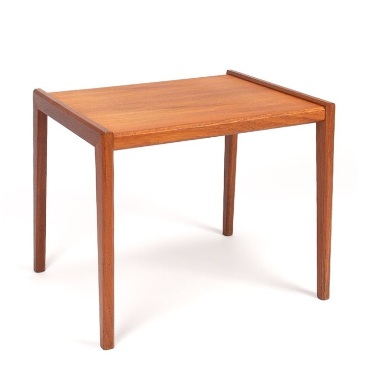 Plantentafel en/of bijzettafel vintage Deens in teak