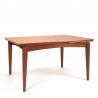 Danish vintage extendable teak dining table