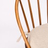 Niels Eilersen vintage slatted chair for Illum Wikkelsø