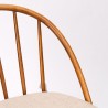 Niels Eilersen vintage slatted chair for Illum Wikkelsø