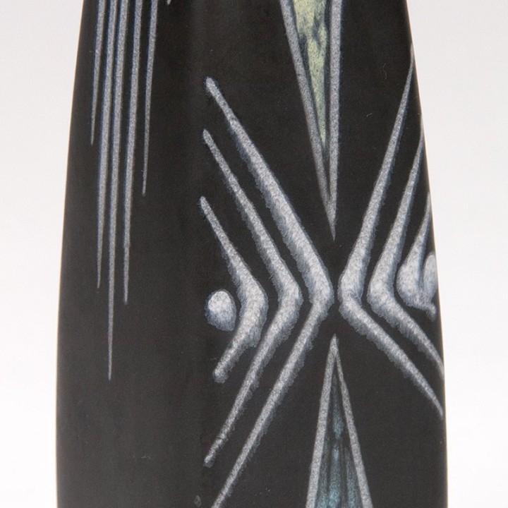 Søholm vintage Burgundy design vase model 2057-2