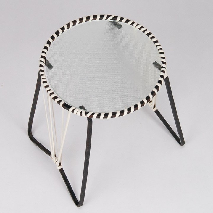 Small model vintage fifties plant table