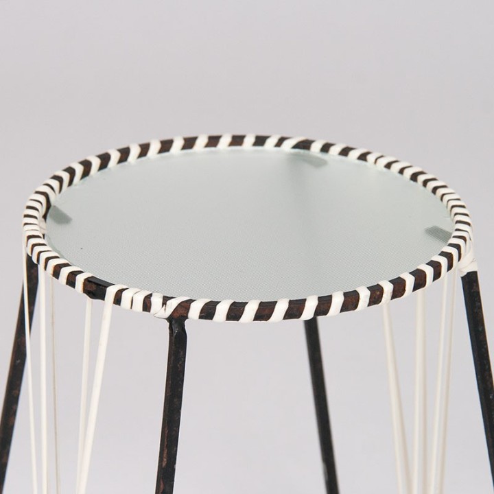 Small model vintage fifties plant table