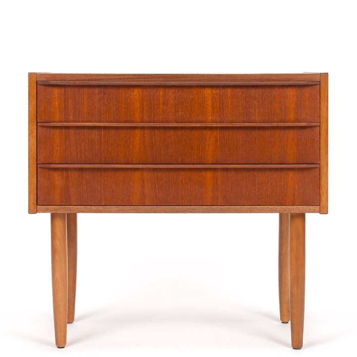 Kleine Mid-Century Deense vintage ladekast