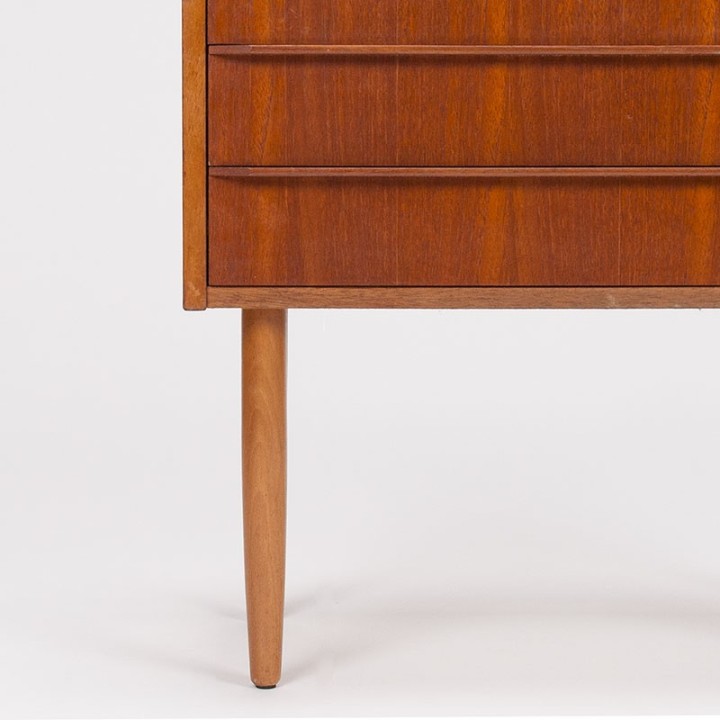 Kleine Mid-Century Deense vintage ladekast