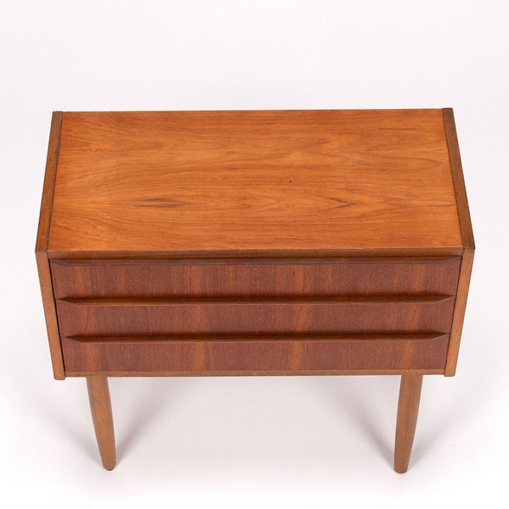 Kleine Mid-Century Deense vintage ladekast