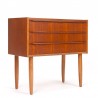 Small Mid-Century Danish Vintage Chest of Drawers