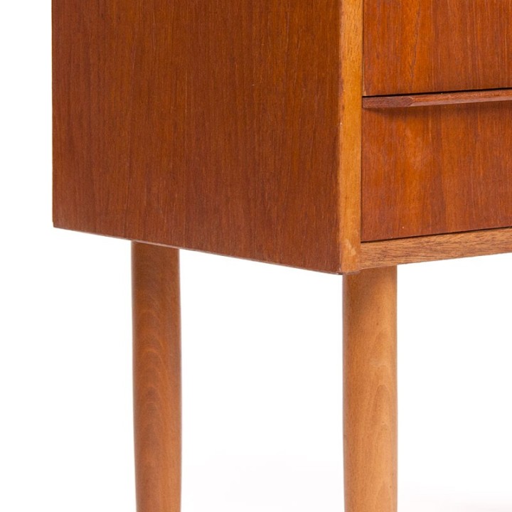 Kleine Mid-Century Deense vintage ladekast