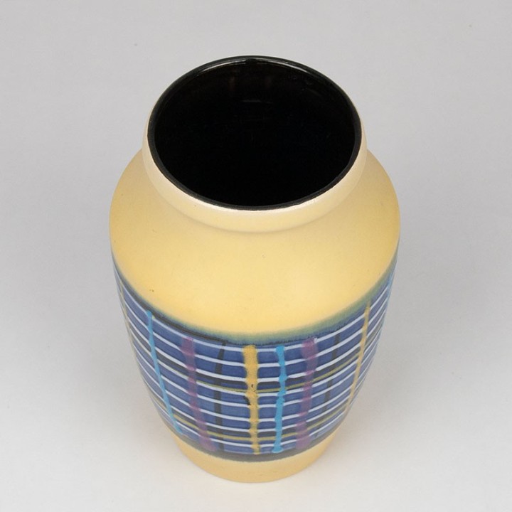 Yellow model vintage West- Germany vase