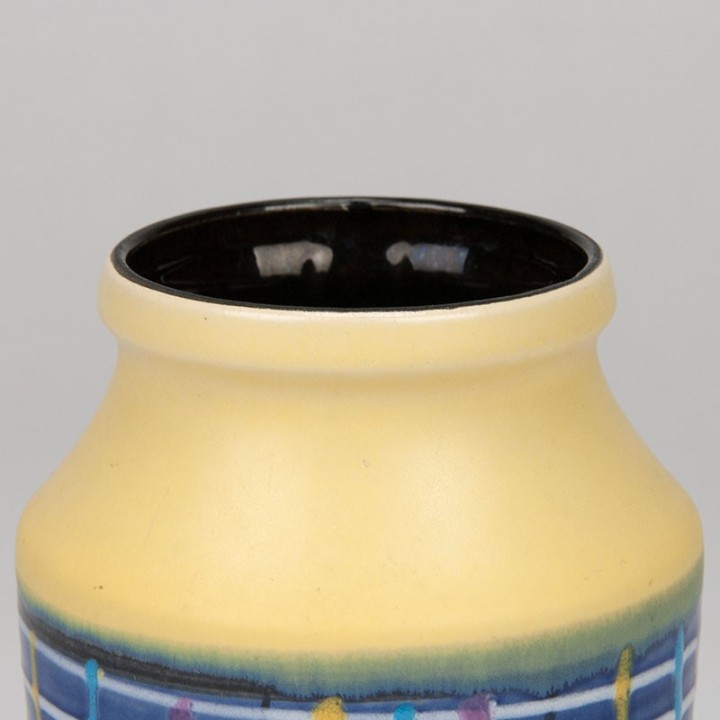 Yellow model vintage West- Germany vase