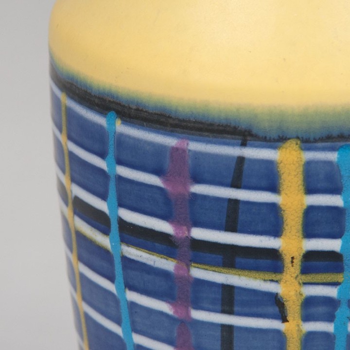 Yellow model vintage West- Germany vase