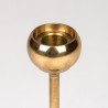Brass Danish Mid-Century Candlestick