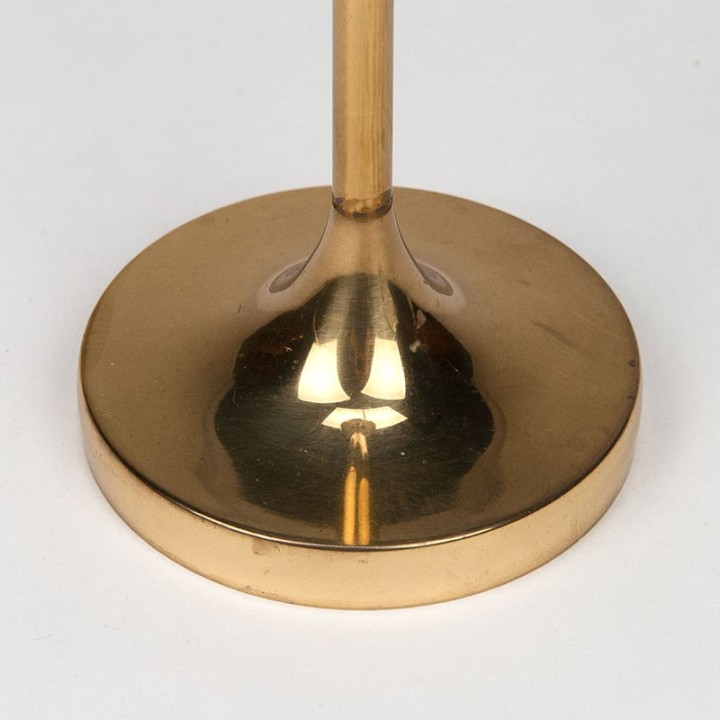 Brass Danish Mid-Century Candlestick