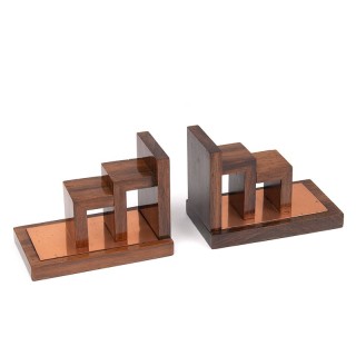 Vintage set of bookends Art Deco style