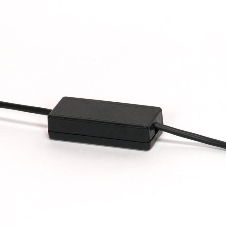 Teakhouten Mid-Century Deense vintage vloerlamp