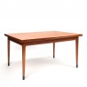 N.O. Møller model 9 Mid-Century vintage dining table in teak