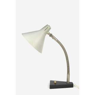 Hala desk lamp with grey shade - Retro Studio