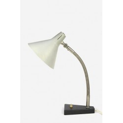Hala desk lamp with grey shade