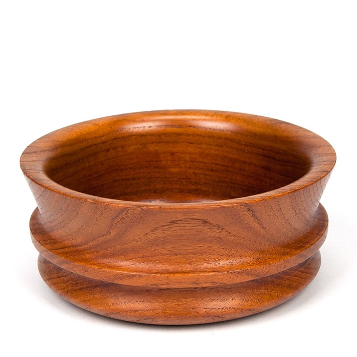 Danish small teak vintage serving bowl