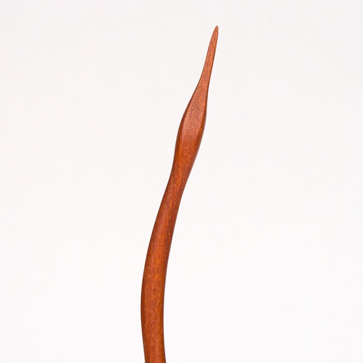 Large Mid-Century Danish Vintage Teak Bird