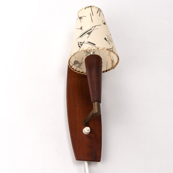 Danish vintage wall lamp from the period 1950-1959