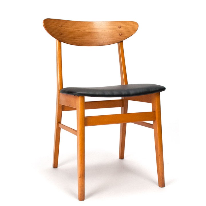 Farstrup model 210 Mid-Century Deense eettafel stoel