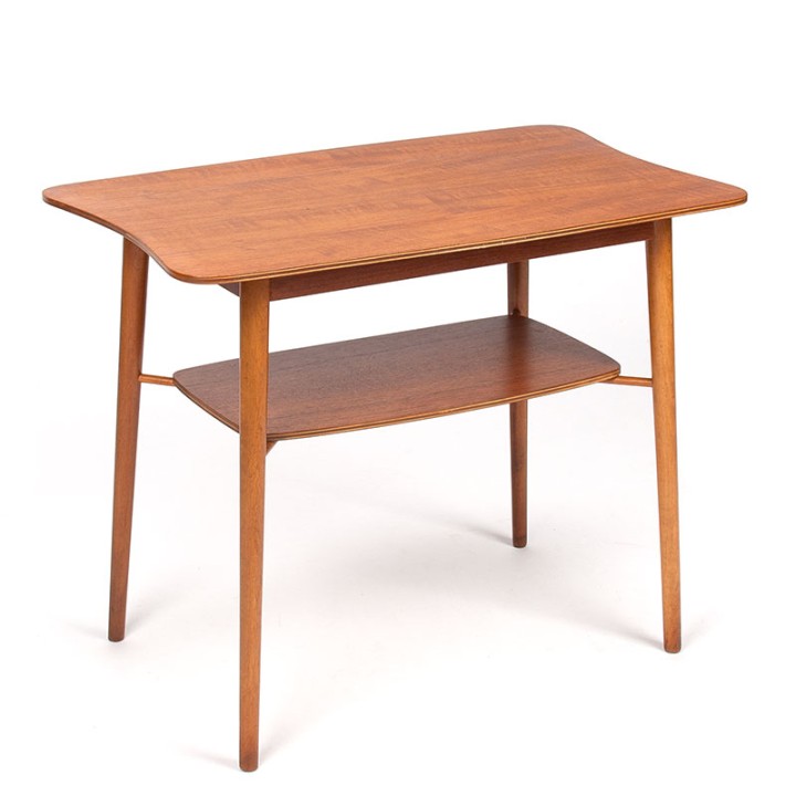 Danish vintage side table with organic design