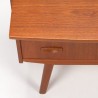 Vintage Danish teak Mid-Century secretary desk