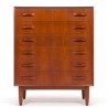 Aage Jensen Møbelfabrik Danish vintage chest of drawers in teak