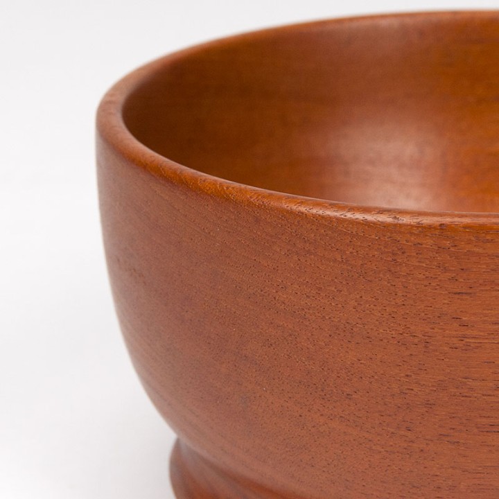 Scandinavian Mid-Century teak bowl