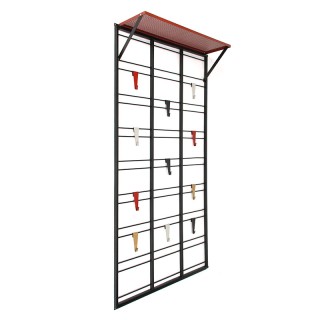 Pilastro Toonladder Mid-Century Dutch Vintage Coat Rack