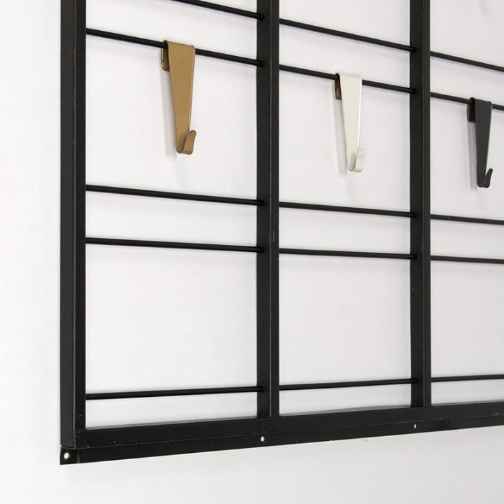 Pilastro Toonladder Mid-Century Dutch Vintage Coat Rack