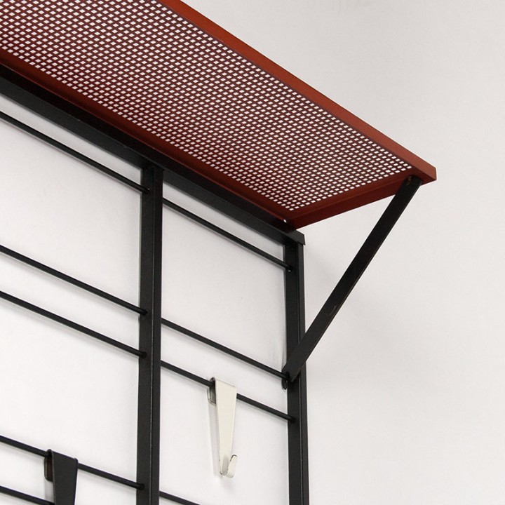 Pilastro Toonladder Mid-Century Nederlandse vintage kapstok