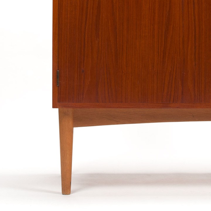 Deens vintage secretaire meubel van H.P. 