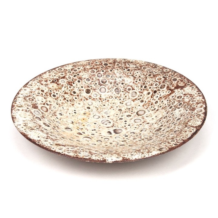 Vintage bowl from Zaalberg in brown shade