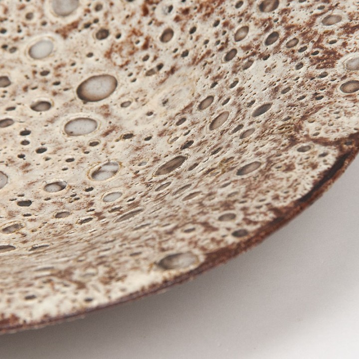 Vintage bowl from Zaalberg in brown shade