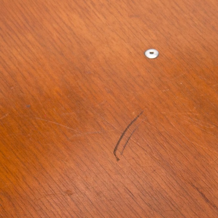 Pyramide stoel vintage model ontwerp Wim Rietveld