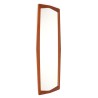 Mid-century Danish vintage teak mirror