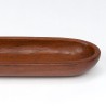 Vintage elongated teak serving dish