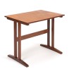 Danish teak vintage plant table